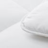 King Size Cozy All Seasons Plush White Polyester Down Alternative Comforter