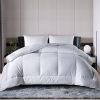 Twin Size All Seasons Soft White Polyester Down Alternative Comforter