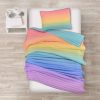 Twin/Twin XL 2 Piece Multi-Color Rainbow Quilt Set