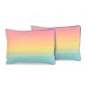 Twin/Twin XL 2 Piece Multi-Color Rainbow Quilt Set