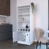 Bar Cabinet Taholah, Living Room, White