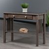 Stafford Console Hall Table; Oyster Gray