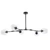 Nette Black 5-light Chandelier