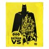 DC Comics Batman Silk Touch Throw Blanket, 50" x 60", Batman Versus