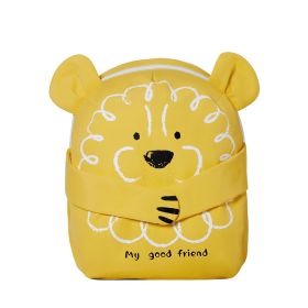 SUNVENO Children's Backpack Kindergarten Shoulder Bag For Kids 2-6 Years Carton Design, Cute Pet Series (Color: yellow)