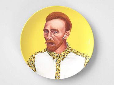 Vincent Van Gogh // 10" Round Plate // Artist Gift Idea (Set: Single Plate)