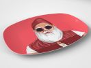 Santa Claus // 10"x14" Serving Platter // Christmas Gift Idea